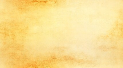 Fototapeta premium Warm golden texture fades to bright central illumination creating an aged surface effect