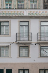 Charming balcony view of traditional architecture in a colorful neighborhood during daytime