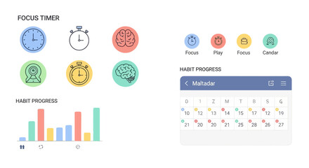 infographic elements vector