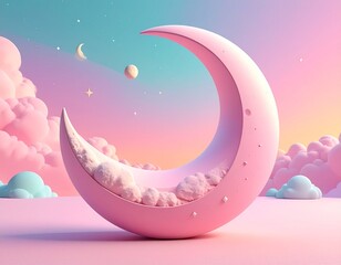 幻想的な３Ｄ風背景画像