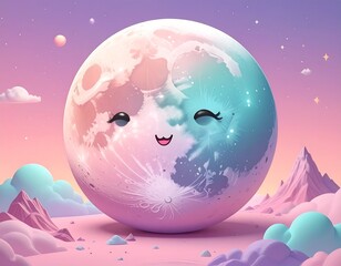 幻想的な３Ｄ風背景画像