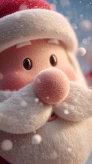 Christmas 3D Animation Pack – Santa Claus, Reindeer, Snowy Village, Gifts and Magical Holiday Backgrounds with Festive Lights and Cinematic Atmosphere,  Christmas, wallpaper, background