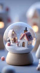 Christmas 3D Animation Pack – Santa Claus, Reindeer, Snowy Village, Gifts and Magical Holiday Backgrounds with Festive Lights and Cinematic Atmosphere,  Christmas, wallpaper, background