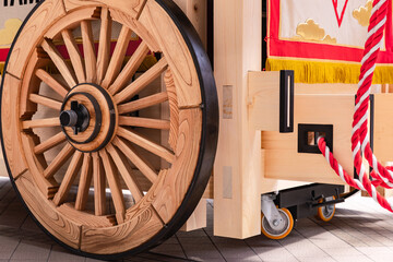 仙台青葉まつり　白木の新山鉾