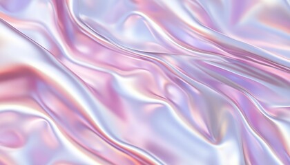 Obraz premium Metallic shiny color fold pattern curve background