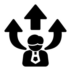 Personal Development Selfcare icon from the Personal Growth icon collection (Glyph Style)