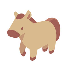 午（馬）のイラスト
