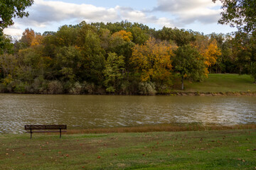 Obraz premium autumn in the park