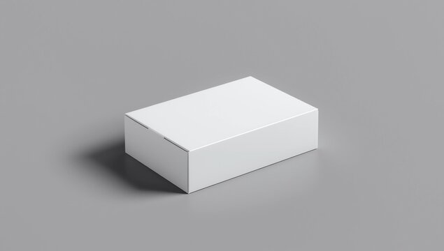 Blank magnetic box mockup