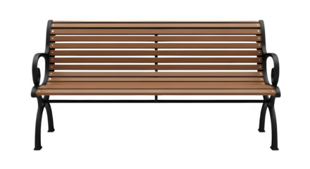 bench isolated on white