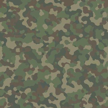 Flecktarn Camouflage Pattern A Detailed Look at German Military Camo. EPS Editable