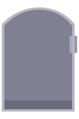遠赤外線パネルヒーター 省エネ・静音タイプのシンプルデザイン家電イラスト