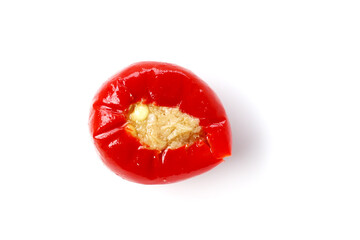 Tuffed cherry peppers with tuna preserved in olive oil
