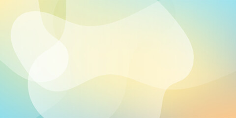 Minimalist abstract background with liquid shape gradation. blue and yellow background.