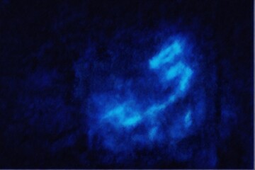 Dark blue anime sketch wallpaper with a noise. Backround design for Futuristic anti utopic background