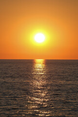 Fototapeta premium Sunset in Piran, Slovenia