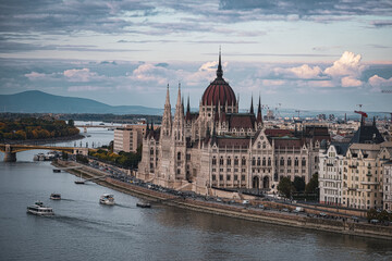 Obraz premium Budapest Parliament View