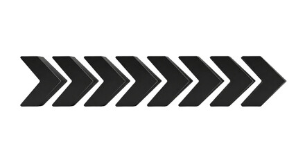 Seamless Black Arrow Pattern for Graphics Web Design and Presentation Backgrounds Modern Style on transparent background