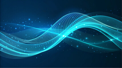 Crystal Wave Energy Background