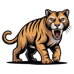 Saber tooth cat
