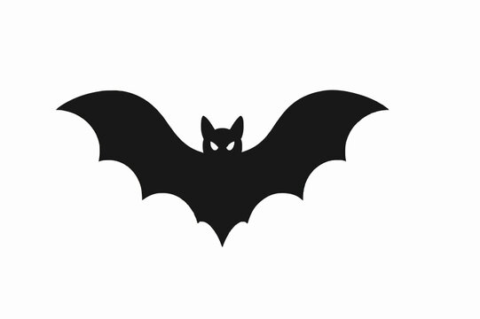 &ldquo;Flying Bat Silhouette Vector | Halloween Bat Clipart Design&rdquo;