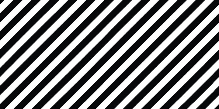 A dynamic pattern of bold black and white diagonal stripes creating an energetic visual.