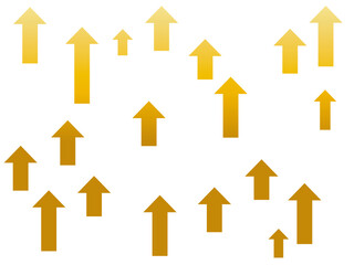 矢印, アロー, ビジネス, 上り, 3d, 家, 概念, サイン, シンボル, イラスト