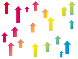 矢印, アロー, ビジネス, 上り, 3d, 家, 概念, サイン, シンボル, イラスト