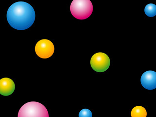 玉, 球, ボール, 球体, 色, 3d, ボタン, イラスト, ベクター, 円, アイコン