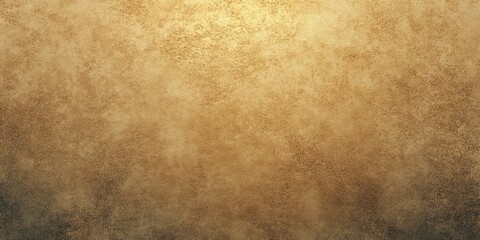 Obraz premium close-up texture of aged rough brown and gold wall surface with gradient shading from light at top to darker at bottom