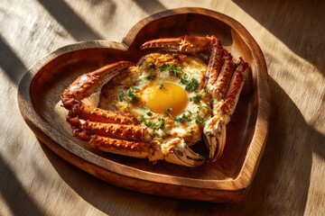 cooked crab on a plate
