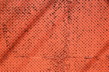 오래된 붉은 방수포 질감