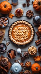 Homemade apple pie and chocolate chip cookies on a plate