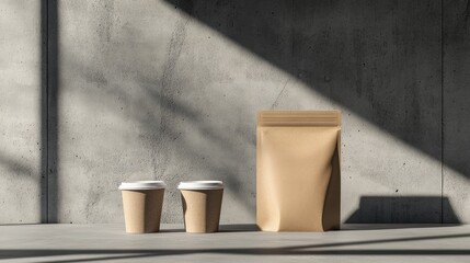 Coffee Packaging for Studio Still Life.