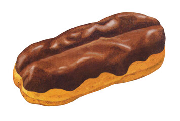 エクレアのイラスト