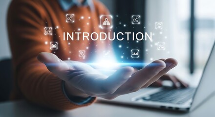 Unlock the Gateway Guiding Hands Illuminate Introduction, Knowledge and Technology on an Digital Transformation Path