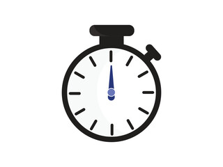  Stop watch icon vector illustration on white background