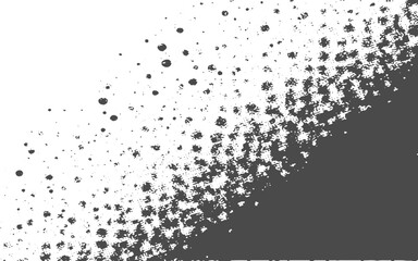 Halftone abstract pattern dot background and texture with overlay grunge effect.halfton pattern dot background texture overlay grunge distress linear vector.