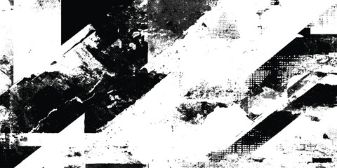 Abstract black and white distortion glitch texture distorted noise lines, retro aesthetic and futuristic chaos design.