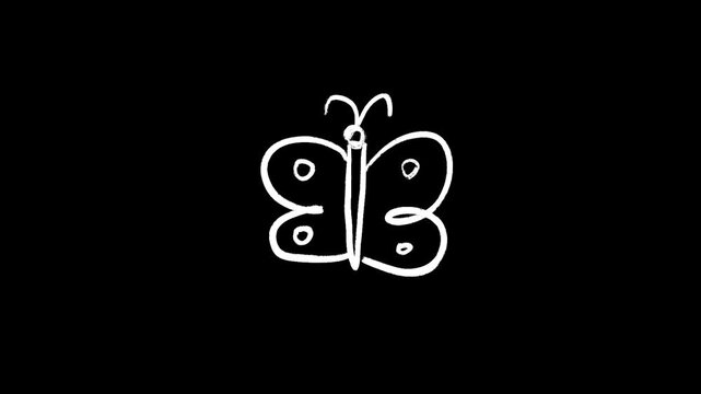 Doodles cartoon kids hand drawn animation