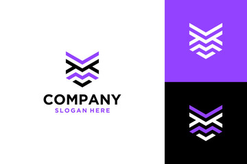 shield logo security icon simple abstract