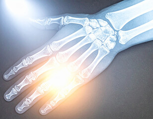  x-ray of a hand