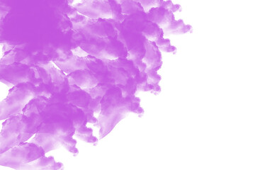 Obraz premium Abstract swirls of vivid purple smoke energy flowing dynamic movement