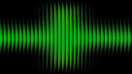 Vibrant green sound waveform pattern abstract digital art texture glow effect