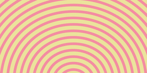 simple pink circular line pattern for banner poster background.