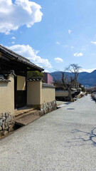 備中松山城下の武家屋敷群