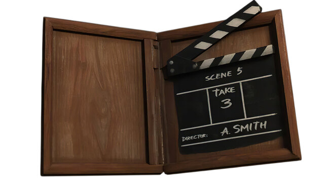 A vintage wooden box with a key to success and an open book is a classic business icon illustration