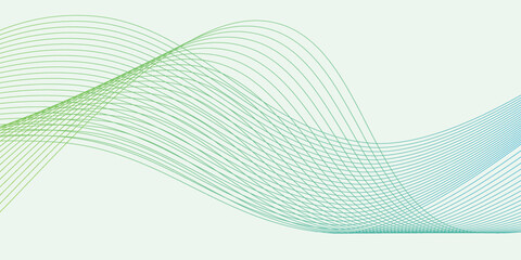 Abstract wavy blue vector background design