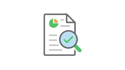 Data analysis and validation concept with magnifying glass - Powered by Adobe