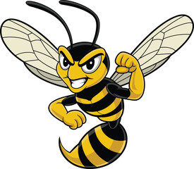 Happy Rooster Chicken Mascot Cartoon Vector Illustration Farm Animal Character Waving Greeting Graphic Design.